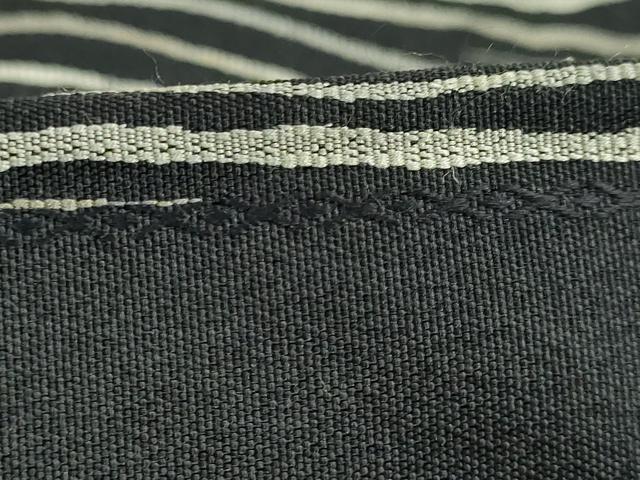 平和屋着物●極上 織楽浅野 六通柄袋帯 霞文 黒地 逸品 DZAB2693kh6