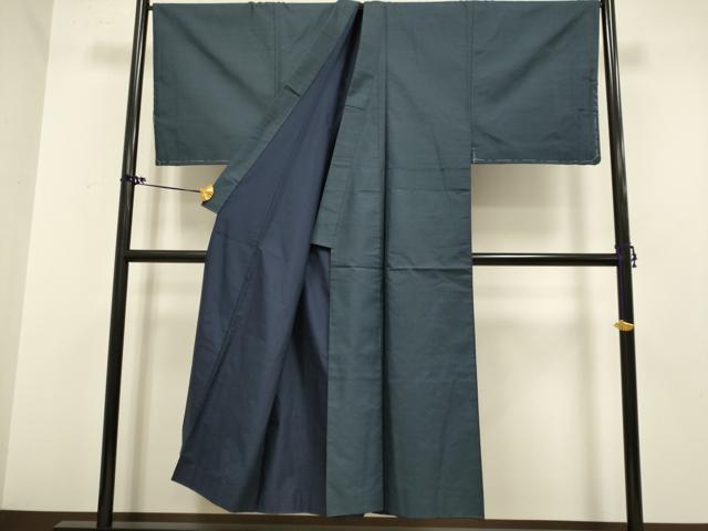 平和屋着物●極上　男性　本場大島紬　アンサンブル　キングサイズ　100亀甲　総詰め　逸品　未使用　DZAB2706kh6
