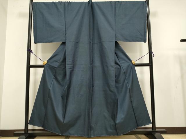 平和屋着物■極上　男性　本場大島紬 アンサンブル キングサイズ　長羽織・長襦袢(袷)セット　100亀甲　総詰め　逸品　未使用　DZAB2710kh6