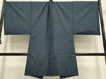 平和屋着物■極上　男性　本場大島紬 アンサンブル キングサイズ　長羽織・長襦袢(袷)セット　100亀甲　総詰め　逸品　未使用　DZAB2710kh6