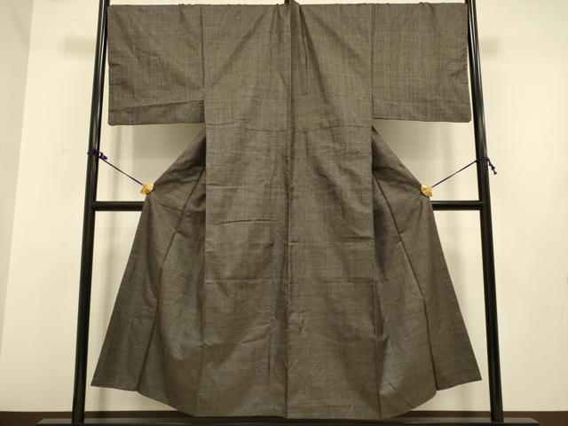 平和屋着物■極上　男性　本場大島紬　アンサンブル　長羽織　100亀甲　総詰め　逸品　DZAB2716kh6