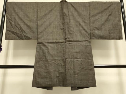 平和屋着物■極上　男性　本場大島紬　アンサンブル　長羽織　100亀甲　総詰め　逸品　DZAB2716kh6