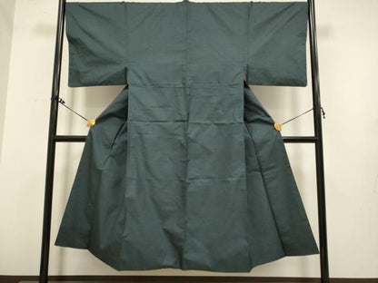 平和屋着物■極上　男性　本場大島紬　アンサンブル　長羽織　100亀甲　総詰め　逸品　DZAB2718kh6