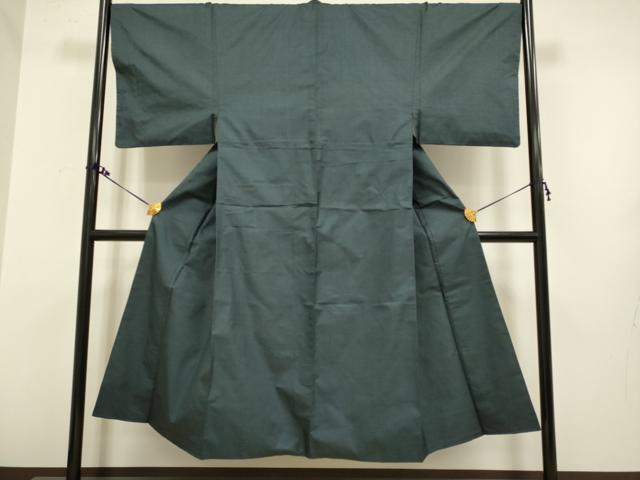 平和屋着物■極上　男性　本場大島紬　アンサンブル　長羽織　100亀甲　総詰め　逸品　DZAB2718kh6