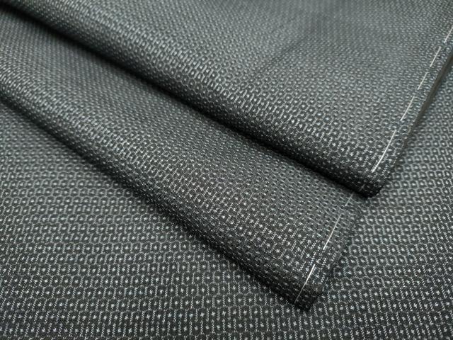 平和屋着物●極上　男性　本場大島紬　アンサンブル　100亀甲　総詰め　逸品　未使用　DZAB2719kh6