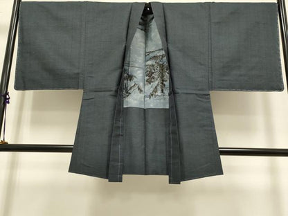平和屋着物●極上　男性　本場大島紬　アンサンブル　100亀甲　総詰め　逸品　未使用　DZAB2719kh6