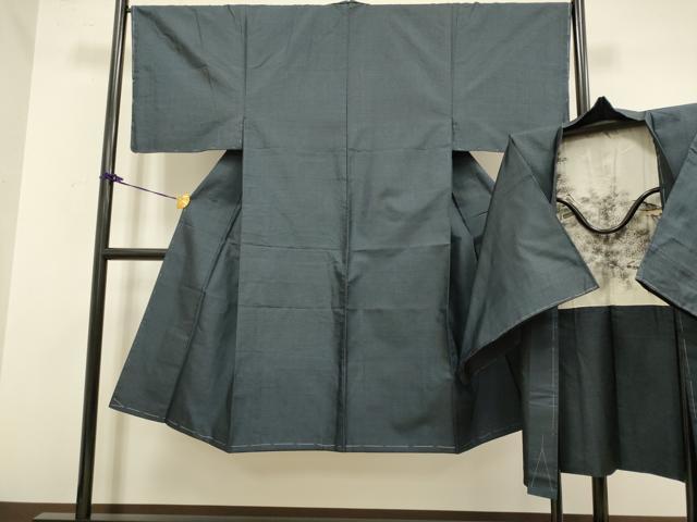 平和屋着物●極上　男性　本場大島紬　アンサンブル　100亀甲　総詰め　逸品　未使用　DZAB2720kh6