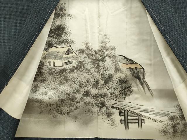 平和屋着物●極上　男性　本場大島紬　アンサンブル　100亀甲　総詰め　逸品　未使用　DZAB2720kh6