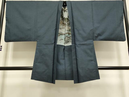 平和屋着物●極上　男性　本場大島紬　アンサンブル　100亀甲　総詰め　逸品　DZAB2721kh6