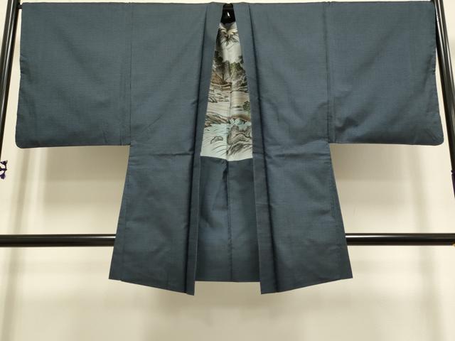 平和屋着物●極上　男性　本場大島紬　アンサンブル　100亀甲　総詰め　逸品　DZAB2721kh6