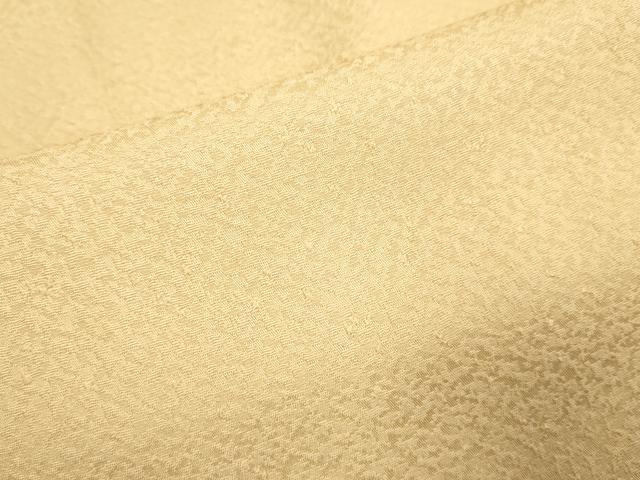 平和屋着物●極上　色無地　淡黄色　逸品　未使用　DZAB2730kh6