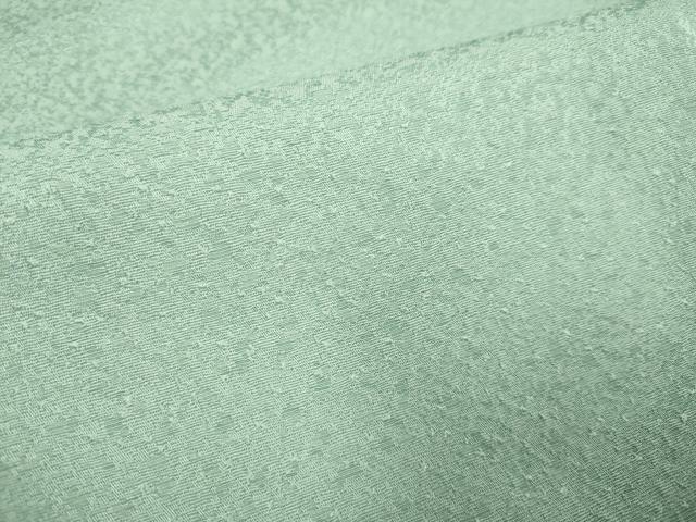 平和屋着物●極上　色無地　錆青磁色　逸品　未使用　DZAB2733kh6