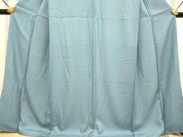平和屋着物●極上　色無地　鉄御納戸色　逸品　未使用　DZAB2734kh6