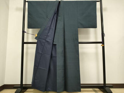 平和屋着物■極上　男性　本場大島紬　アンサンブル　長羽織　100亀甲　総詰め　羽裏・龍　逸品　DZAB2742kh6