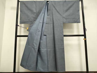 平和屋着物■極上　男性　本場大島紬　アンサンブル　長羽織　羽裏・虎　逸品　DZAB2745kh6