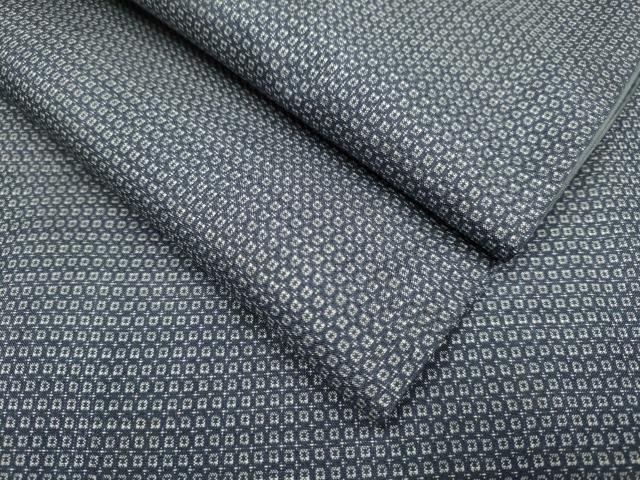 平和屋着物■極上　男性　本場大島紬　アンサンブル　長羽織　羽裏・虎　逸品　DZAB2745kh6