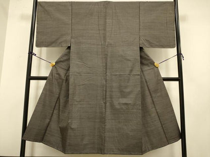 平和屋着物■極上　男性　本場大島紬　アンサンブル　長羽織　逸品　未使用　DZAB2749kh6