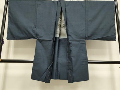 平和屋着物■極上　男性　本場大島紬　アンサンブル　キングサイズ　長羽織　100亀甲　総詰め　証紙付き　逸品　未使用　DZAB2752kh6