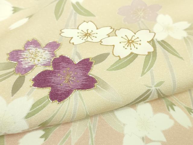 平和屋本店●極上　訪問着・長襦袢(無双仕立て)セット　刺繍　枝垂れ桜花文　暈し染め　金彩　ロング丈　逸品　DZAB2762kh6 楽天市場】平和屋本店○極上 京都 染の聚楽 泰三 訪問着・長襦袢(無双