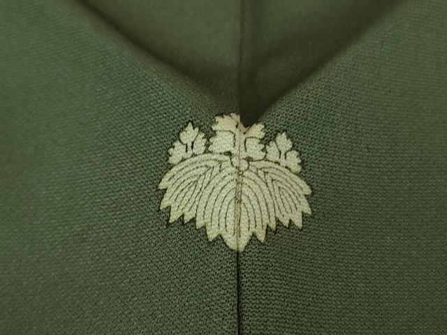 平和屋本店●極上　色留袖　駒刺繍　唐獅子　仙斉茶色地　金彩　逸品　DZAB2763kh6