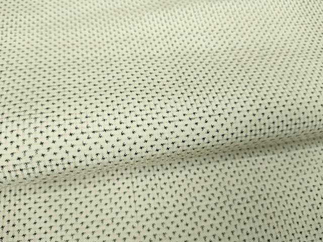 平和屋着物●極上　本場大島紬　白大島　一元絣　逸品　未使用　DZAB2789kh6