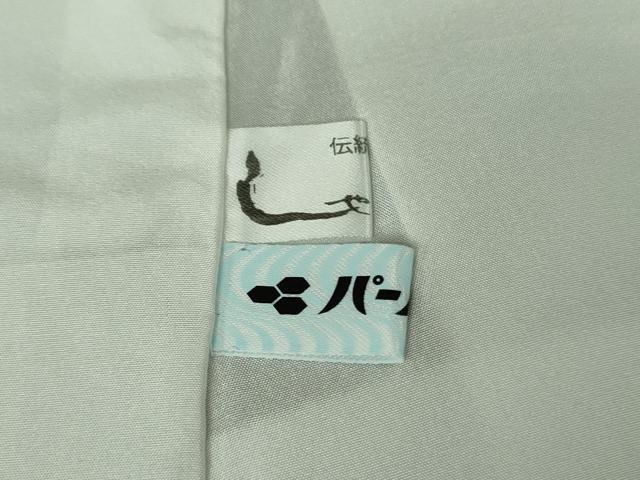 平和屋着物●極上　竹節紋　小紋　お召地　反端付き　逸品　DZAB2793kh6