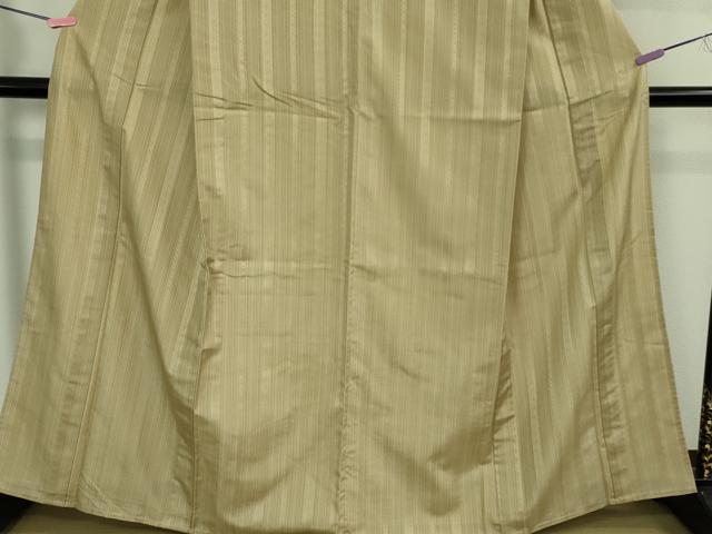 平和屋着物▽極上 献上紬 博多織 単衣 逸品 DZAB2819kh6