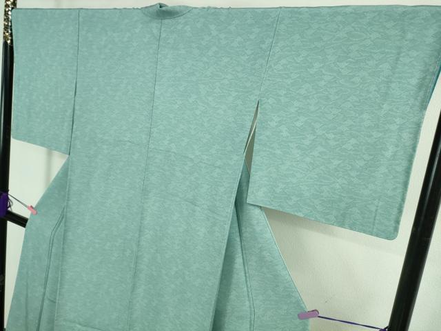 平和屋着物●極上　重要無形文化財　人間国宝　中村勇二郎　江戸小紋　皇太子殿下台覧双鶴ノ図縮小絵図　反端付き　逸品　DZAB2842kh6
