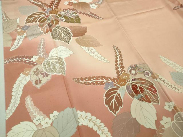 平和屋本店●極上　創業460年・千總　訪問着　駒刺繍　桐花文　虹色地　暈し染め　金彩　三越扱い　逸品　DZAB2844kh6 楽天市場】平和屋本店□極上 創業460年・千總 訪問着 駒刺繍 枝椿文 暈