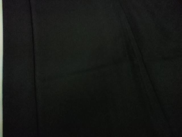 平和屋着物＃極上　男性　黒紋付長羽織　羽裏・虎　逸品　DZAB2849kh6