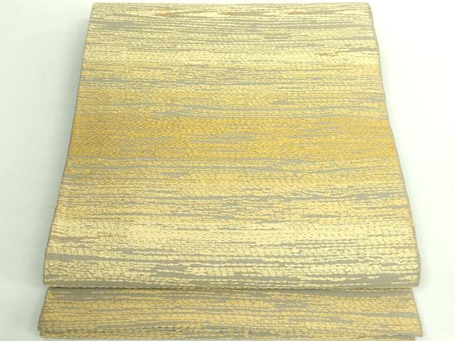 平和屋本店●最高級　龍村平蔵製　太鼓柄　本袋帯　木目錦　金糸　逸品　DZAB2853kh6