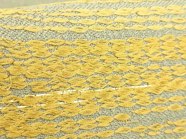 平和屋本店●最高級　龍村平蔵製　太鼓柄　本袋帯　木目錦　金糸　逸品　DZAB2853kh6