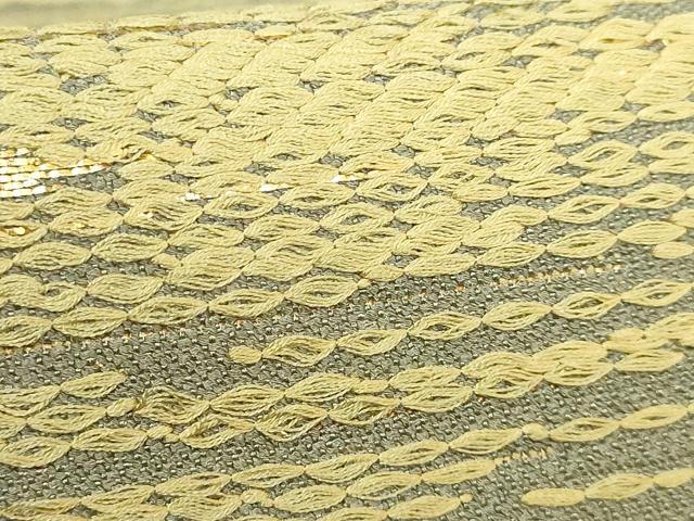 平和屋本店●最高級　龍村平蔵製　太鼓柄　本袋帯　木目錦　金糸　逸品　DZAB2853kh6
