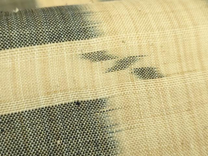 平和屋本店＊極上　夏物　芭蕉布　手積み芭蕉糸100％　九寸名古屋帯　逸品　DZAB2861kh6