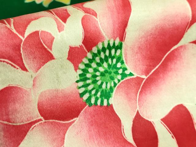 平和屋着物●極上　アンティーク　大正ロマン　九寸名古屋帯　花鳥文　逸品　DZAB2868kh6