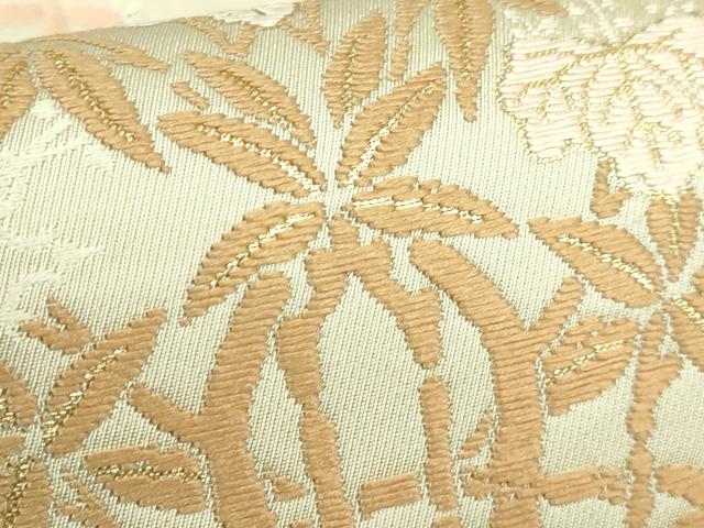 平和屋着物●極上　六通柄袋帯　唐織　桐竹鳳凰文　逸品　DZAB2887kh6
