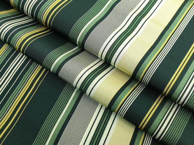 平和屋着物●極上　本場筑前博多織　八寸名古屋帯　間道　逸品　DZAB2889kh6