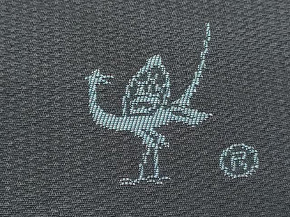 平和屋着物●極上　西陣　白綾苑大庭　九寸名古屋帯　唐織　辻が花春秋紋　紫紺地　証紙付き　逸品　DZAB2934kh6