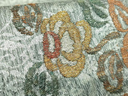 平和屋着物●極上　紋屋井関　御寮織　太鼓柄袋帯　草花文　金銀糸　逸品　DZAB2939kh6