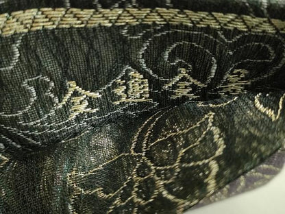 平和屋着物●極上　両面　全通柄袋帯　正倉院宝物八拾八紋様　金糸　逸品　DZAB2943kh6