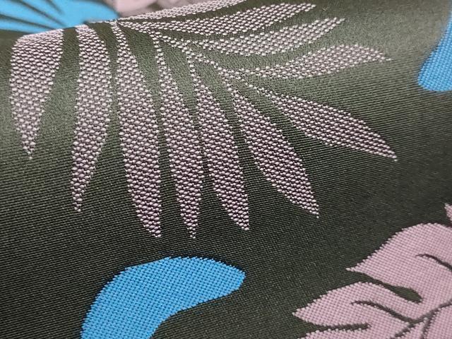平和屋着物●極上　全通柄袋帯　ウミガメ　憲法黒茶色地　逸品　DZAB2946kh6