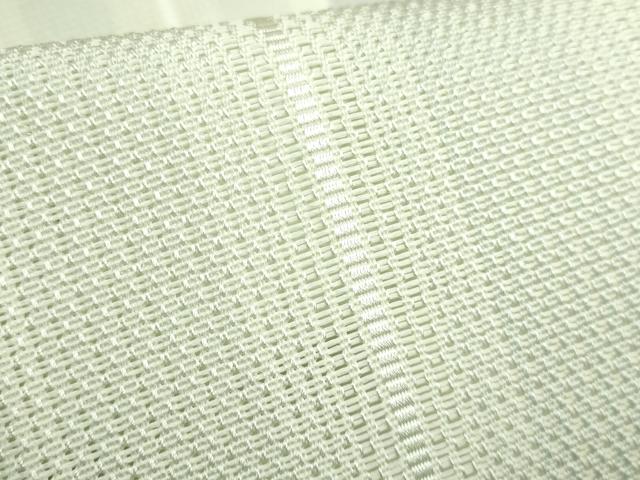 平和屋着物＊極上　夏物　本場筑前博多織　半幅帯　紗　間道　逸品　未使用　DZAB2948kh6