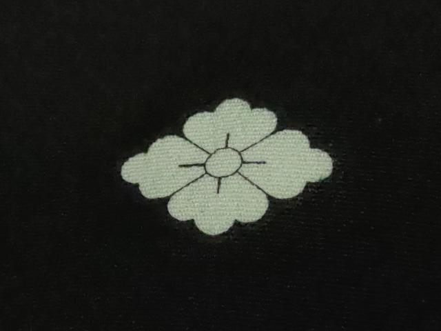 平和屋本店●極上　創業460年・千總　黒留袖　駒刺繍　束ね熨斗　宝尽くし　金彩　たとう紙付き　逸品　DZAB2955kh6