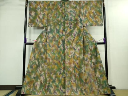 平和屋着物●極上　菅原工房　菅原結作　漢方染紬　逸品　DZAB2971kh6
