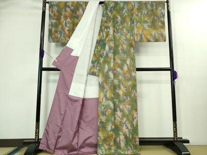 平和屋着物●極上　菅原工房　菅原結作　漢方染紬　逸品　DZAB2971kh6
