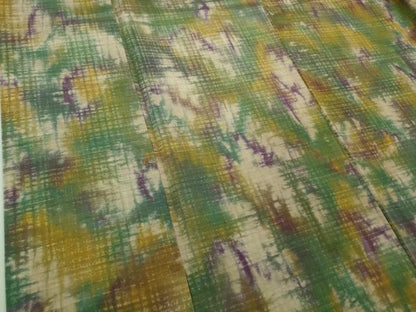 平和屋着物●極上　菅原工房　菅原結作　漢方染紬　逸品　DZAB2971kh6