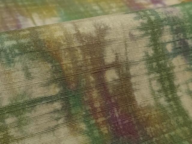平和屋着物●極上　菅原工房　菅原結作　漢方染紬　逸品　DZAB2971kh6
