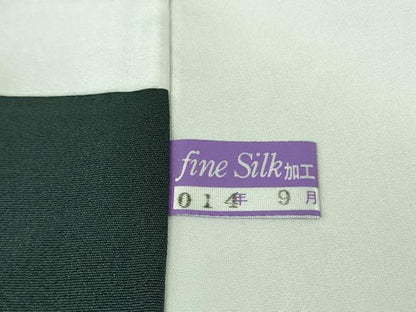 平和屋着物●極上　訪問着　作家物　シルクロード　駱駝　ラクダ　暈し染め　銀彩　百入茶色地　ロング丈　逸品　未使用　DZAB2983kh6