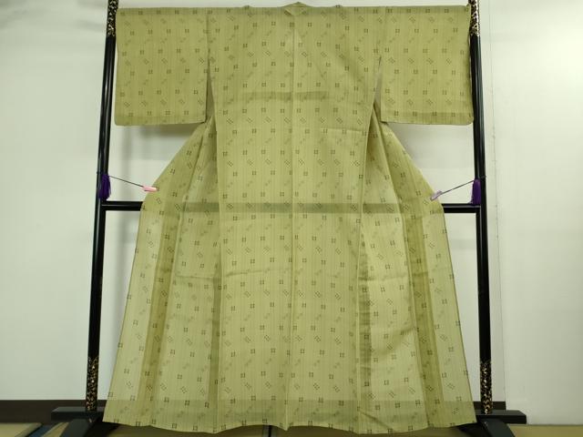 平和屋本店＊極上 夏物 本場琉球絣 夏琉球 手おり 大城トヨ作 証紙付き 逸品 DZAB2995kh6