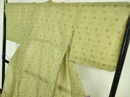平和屋本店＊極上 夏物 本場琉球絣 夏琉球 手おり 大城トヨ作 証紙付き 逸品 DZAB2995kh6